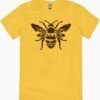Save The Bees T-Shirt -Threadheads Clothing yellow save the bees mens tshirt